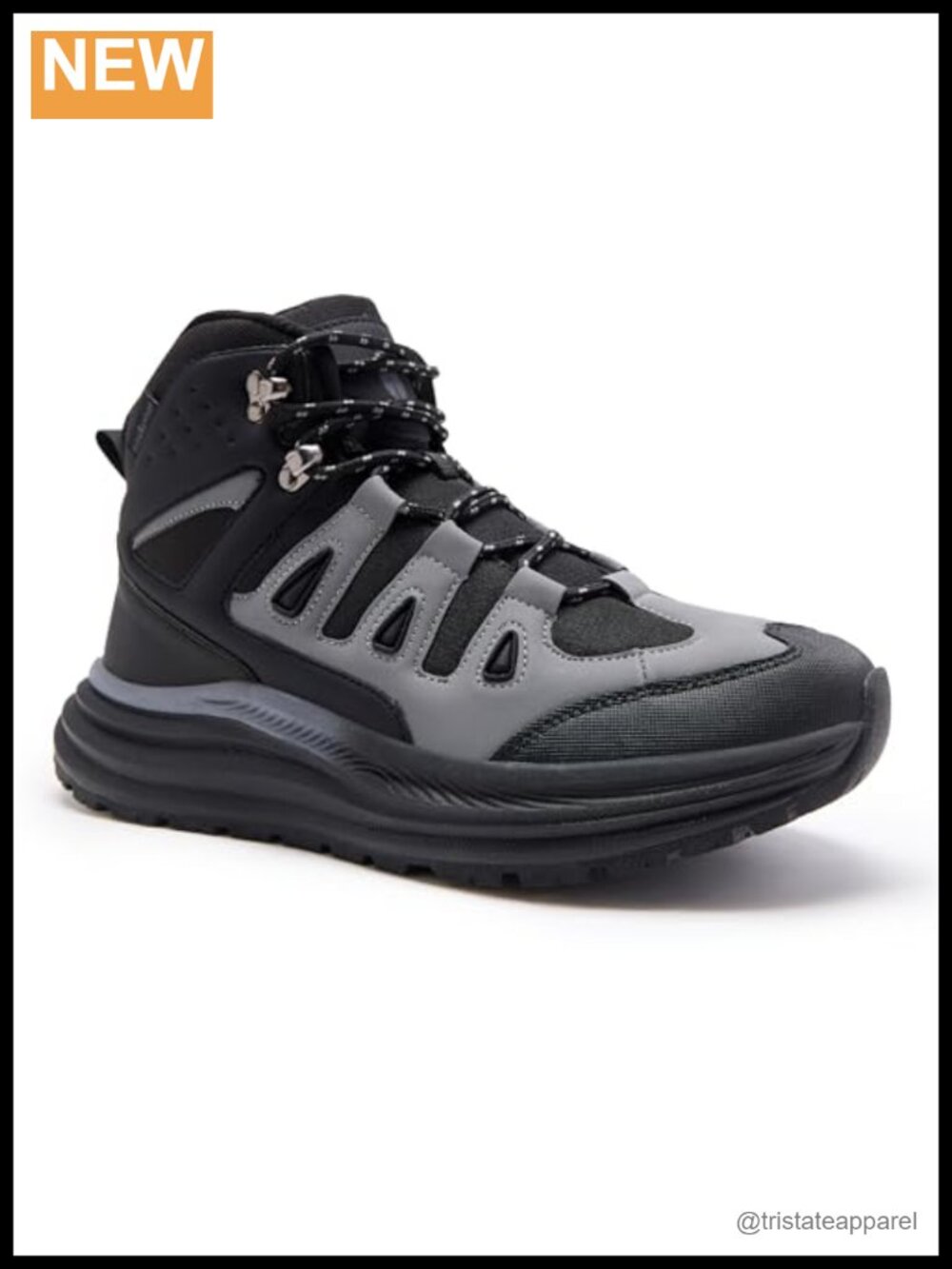 Men's Orthopedic Hiking Boots Plantar Fasciitis Ankle Support Work Shoes